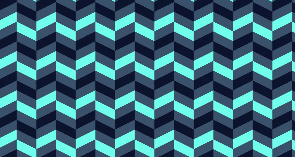 Mural Wallpaper chevron | Modern blue and turquoise