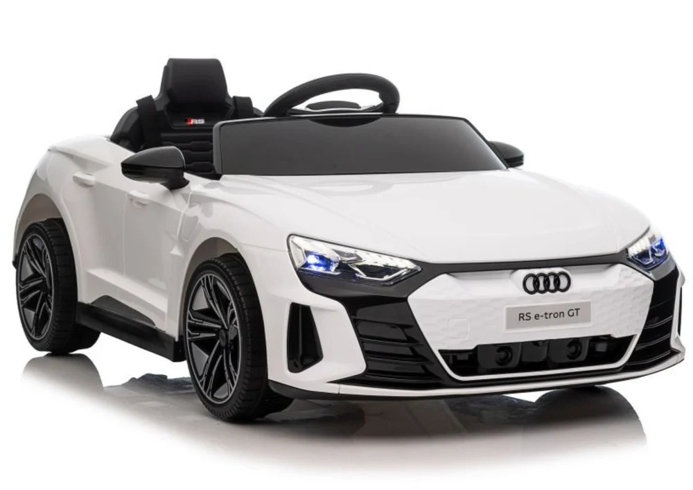 Licencirani auto na akumulator Audi E-Tron GT 4 x 4- bijeli