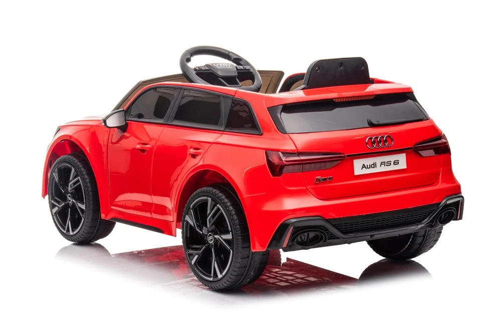 Licencirani auto na akumulator Audi RS6 - crveni
