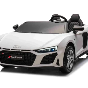 Licencirani auto na akumulator Audi R8 Spyder LIFT - dvosjed - bijeli