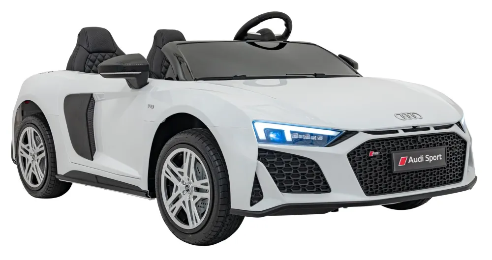 Licencirani auto na akumulator Audi Spyder R8 LIFT STRONG - dvosjed - bijeli