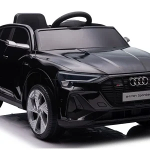 Licencirani auto na akumulator Audi E- Tron QLS-6688 4x4 - crni
