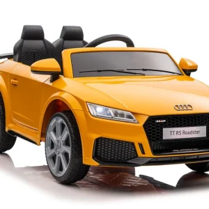Licencirani auto na akumulator Audi TTRS - žuti