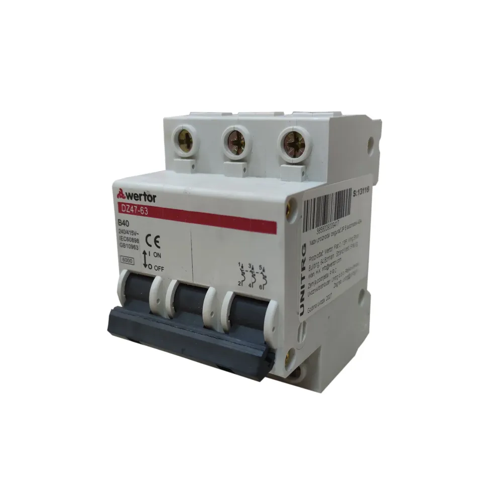Osigurač 3P B automatski 40A