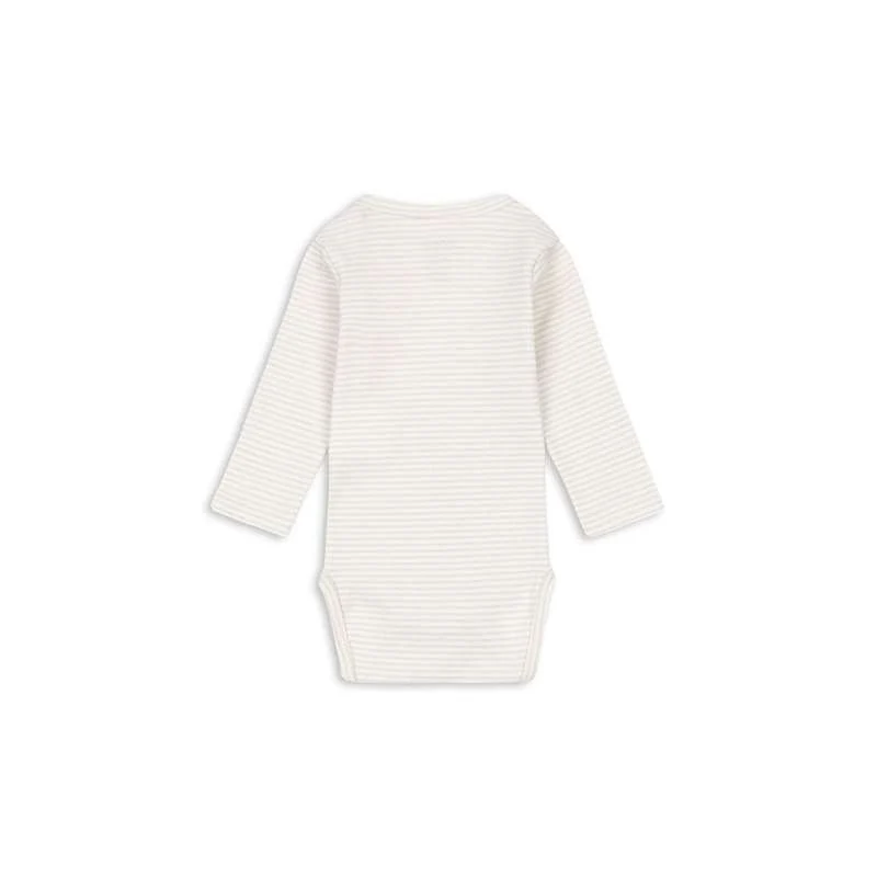 Fanga Fontana Fio Body - Langærmet - Stripe - OCS - Tea Stripe Pewter Dawn 3m