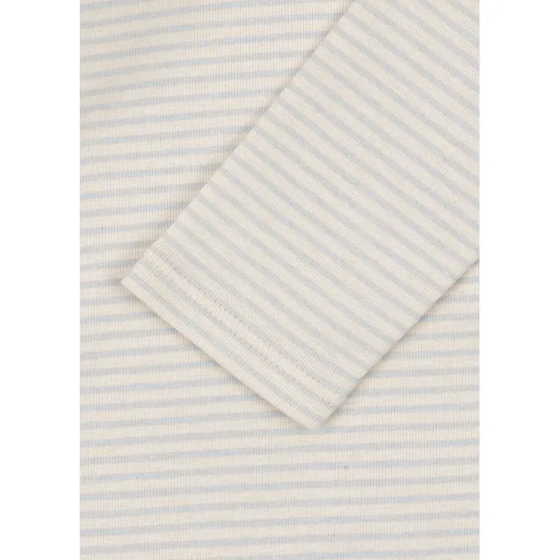 Fanga Fontana Fio Body - Langærmet - Stripe - OCS - Tea Stripe Pewter Dawn 3m