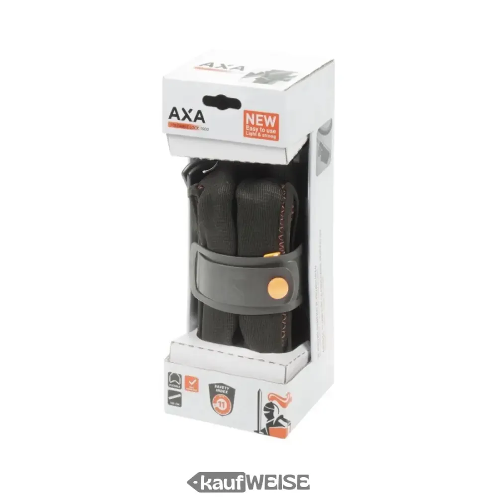 AXA preklopna brava Sklopiva 1000 – 105 cm duljine, crna