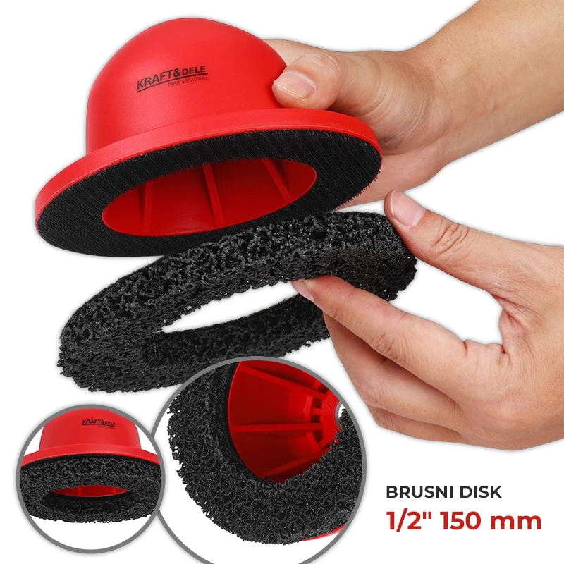 Brusni disk za čišćenje glavčina 1/2" 150 mm | KD5983