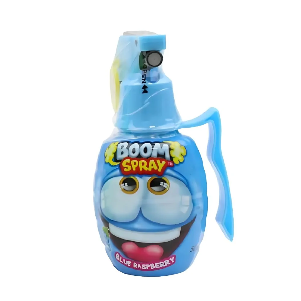 Johny Bee Blue Raspberry Boom Spray, bombon u spreju s okusom maline od 50 ml