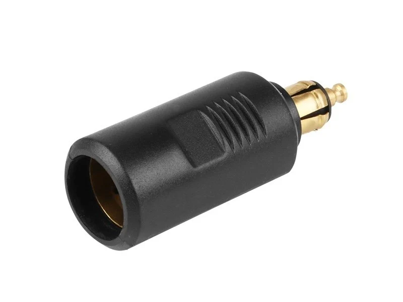 Adapter s DIN utikačem i EURO utičnicom, 12/24V max. 16A, kratki