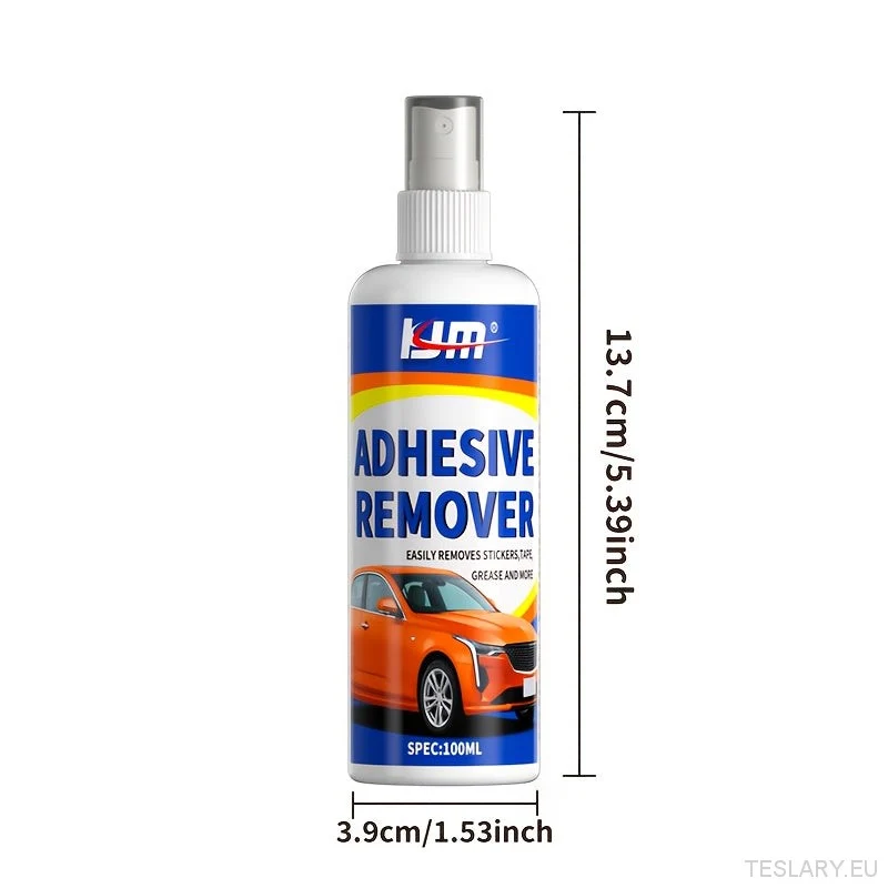 Adhesive Remover Spray - Fast Removal Stubborn Residue, Ideal Car Windows & Paint - Portable Spray Kit Glue Spatula, Easy...