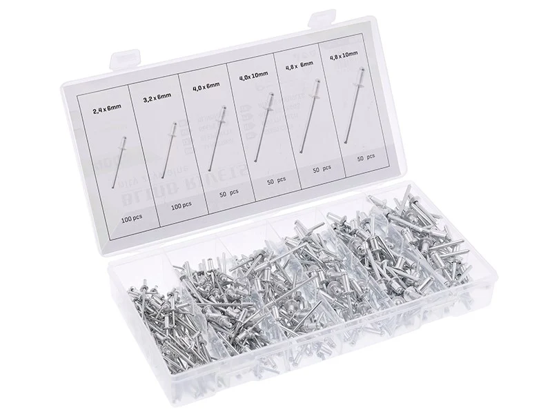 Aluminijske zakovice, 400 kom.