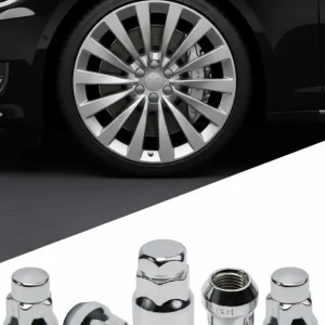 Antiteft matice s legurom kotač pogodni za Tesla 3 y s X modeli