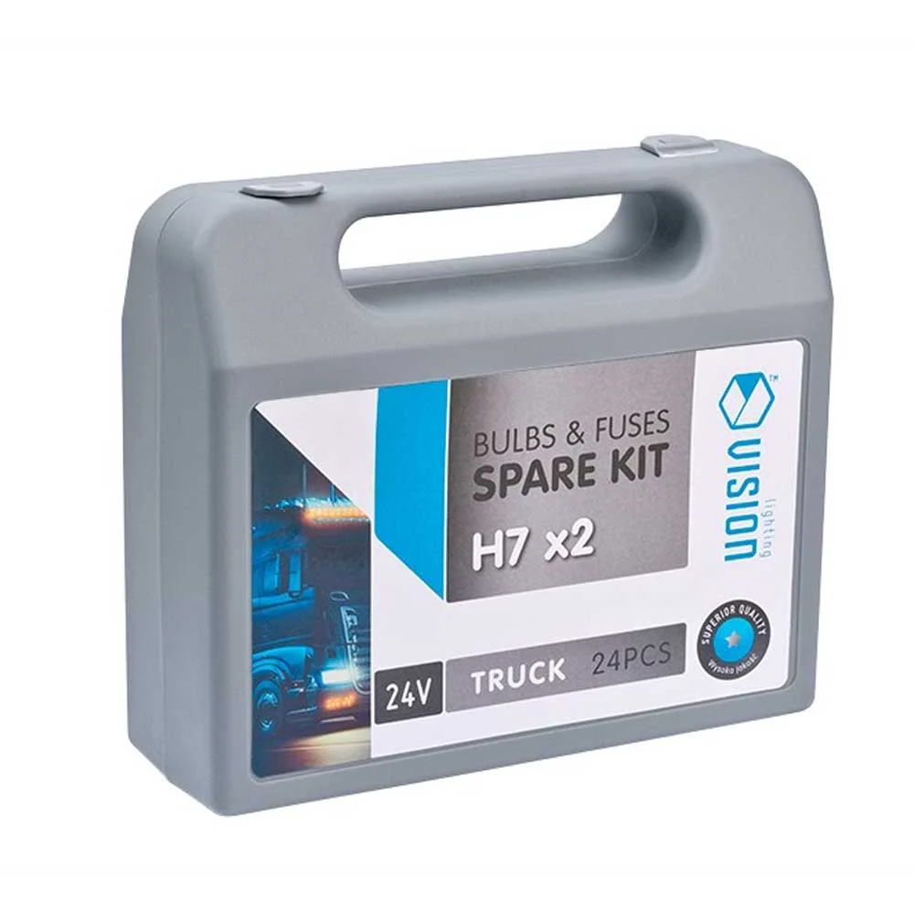 Žarulja i set osigurač za kamione - H7 x2/24V