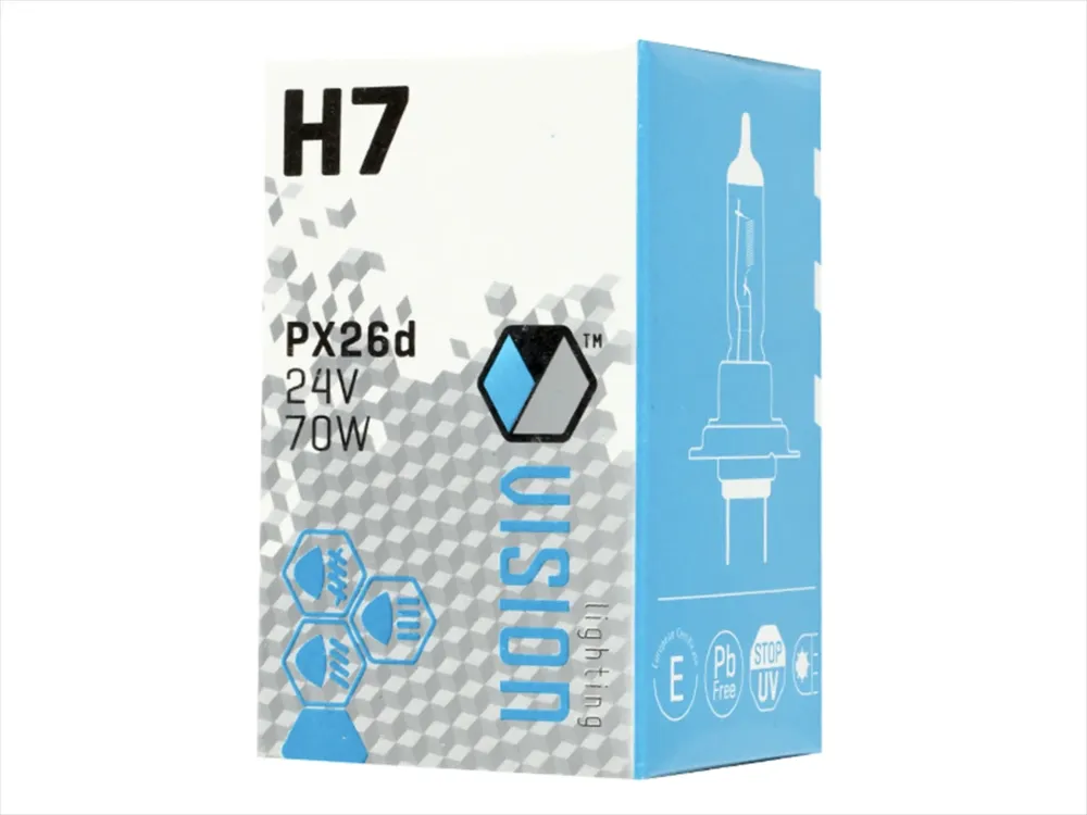 Žarulja VISION H7 24V 70W PX26d U E6