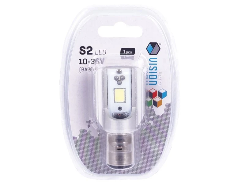 Žarulja VISION S2 (BA20d) 10-36V 6W 2x COB LED, hladno bijela 6000K, 1 kom