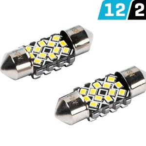 žarulja VISION Festoon SV8.5 31 mm 12/24V 12x 2016 SMD LED, CANBUS, bijela, 2 kom
