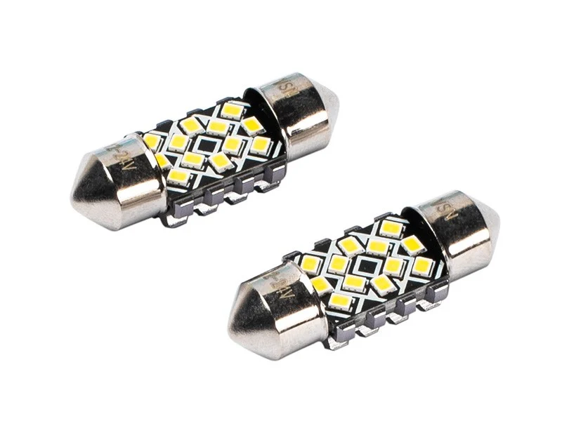 žarulja VISION Festoon SV8.5 31 mm 12/24V 12x 2016 SMD LED, CANBUS, bijela, 2 kom