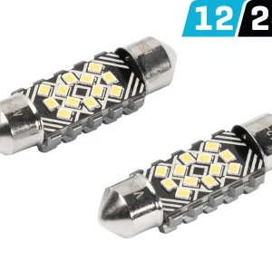 Žarulja VISION Festoon SV8.5 36 mm 12/24V 12x 2016 SMD LED, CANBUS, bijela, 2 kom