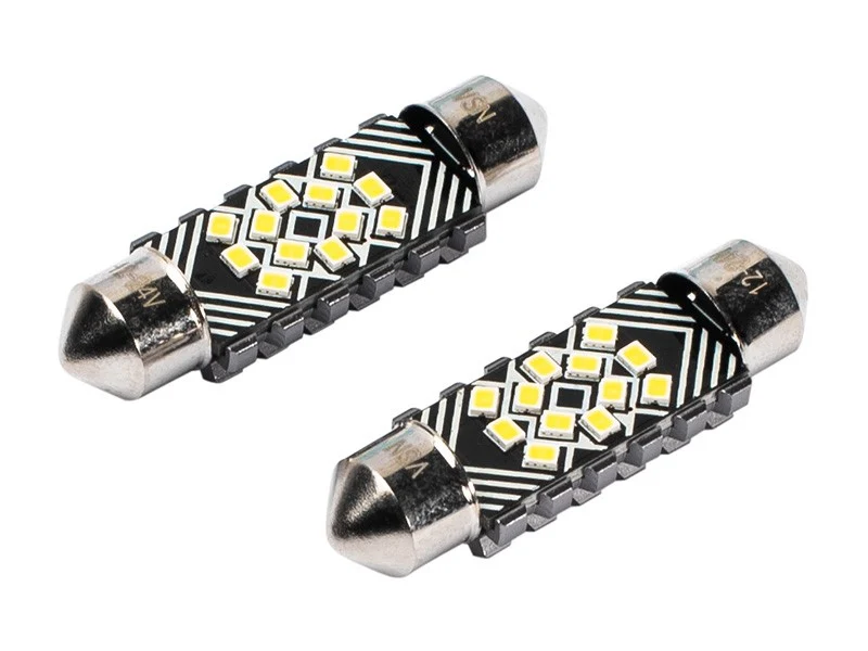 Žarulja VISION Festoon SV8.5 39 mm 12/24V 12x 2016 SMD LED, CANBUS, bijela, 2 kom