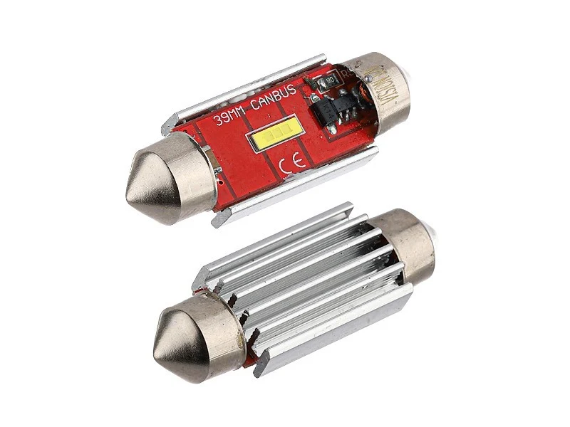 Žarulja VISION Festoon SV8.5 39 mm 12/24V 1x 1860 SMD LED, nepolarna, CANBUS, bijela, 2 kom