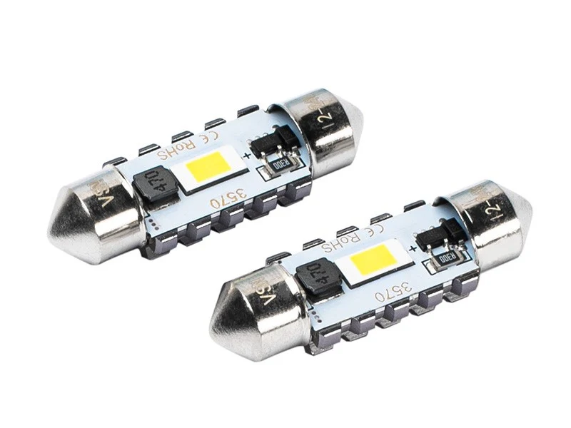 žarulja VISION Festoon SV8.5 36 mm 12/24V 2x 3570 SMD LED, CANBUS, bijela, 2 kom