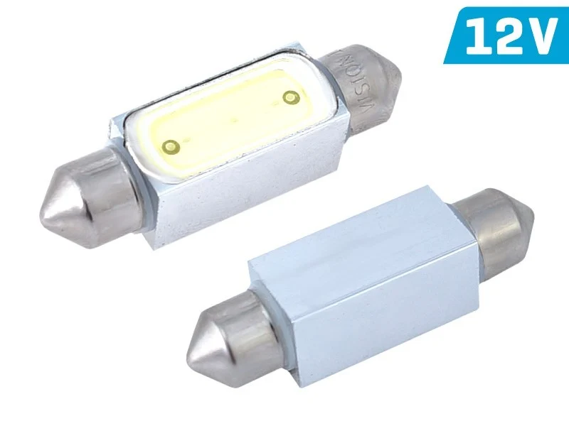 Žarulja VISION Festoon SV8.5 39 mm 12V 12V 1x HP LED, bijela, 2 kom