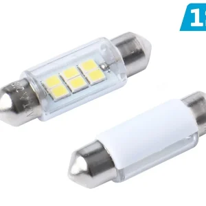 Žarulja VISION Festoon SV8.5 36mm 12V 6x 2835 SMD LED, bijela, 2 kom