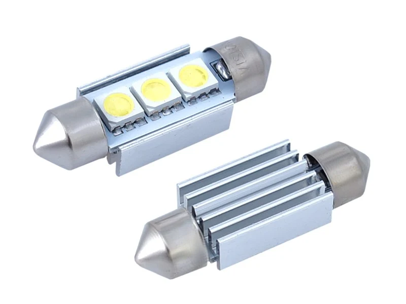 Žarulja VISION Festoon SV8.5 36mm 12V 3x 5050 SMD LED, CANBUS, bijela, 2 kom
