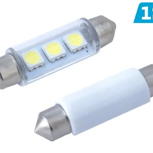 Žarulja VISION Festoon SV8.5 41mm 12V 3x 5050 SMD LED, bijela, 2 kom