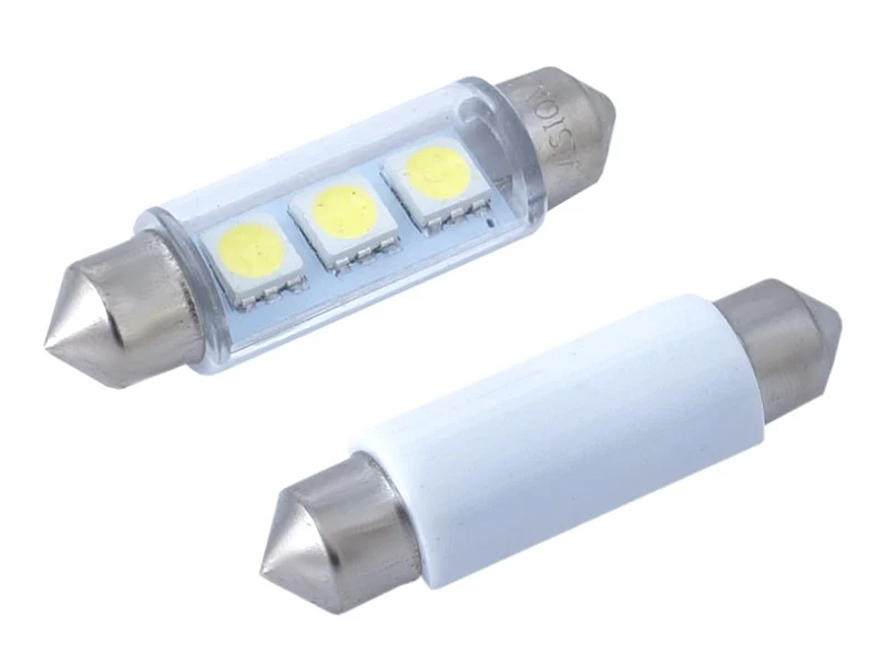Žarulja VISION Festoon SV8.5 41mm 12V 3x 5050 SMD LED, bijela, 1 kom