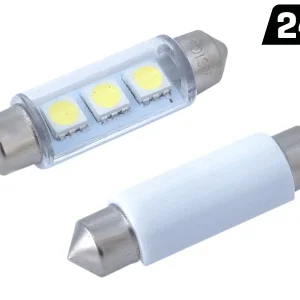 Žarulja VISION Festoon SV8.5 41mm 24V 3x 5050 SMD LED, bijela, 2 kom