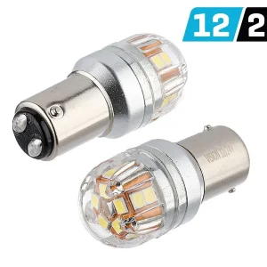 Žarulja VISION P21 / 5W BAY15d 12/24V 15x 2835 SMD OSRAM Chip, CANBUS, bijela, 2 kom