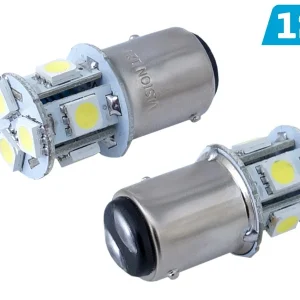 Žarulja VISION P21 / 5W BAY15d 12V 8x 5050 SMD LED, bijela, 1 kom