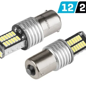 Žarulja VISION P21W BA15s 12/24V 30x 4014 SMD LED, CANBUS, bijela, 2 kom