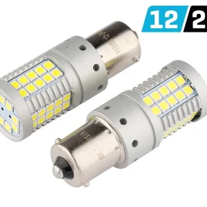 Žarulja VISION P21W BA15s12/24V 50x 3030 SMD LED, nepolarna, CANBUS, bijela, 2 kom