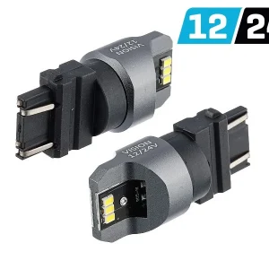 Žarulja VISION P27 / 7W (T25) 12/24V 6x 3020 SMD LED, nepolarna, CANBUS, bijela, 2 kom