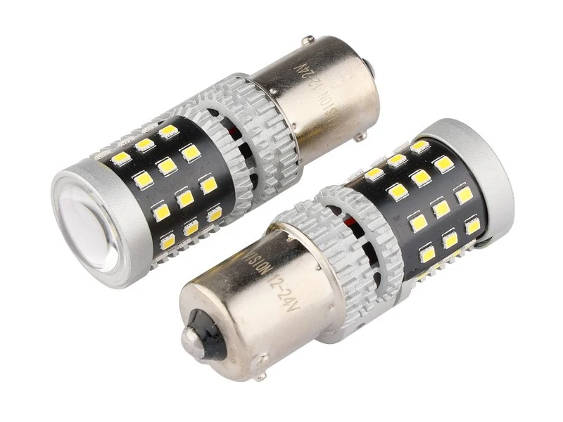 žarulja VISION R5W / R10W BA15s 12/24V 39x 2016 SMD LED, nepolarna, CANBUS, bijela, 2 kom