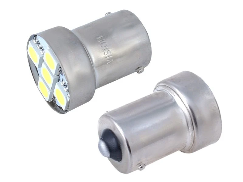 Žarulja VISION R5W / R10W BA15s 12V 5x 5050 SMD LED, bijela, 1 kom