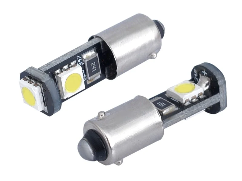 Žarulja VISION T4W BA9s 12V 3x 5050 SMD LED, CANBUS, bijela, 2 kom