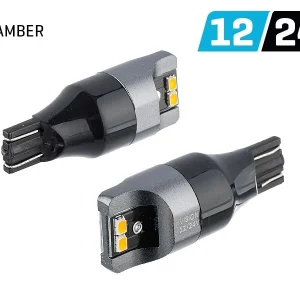 Žarulja VISION W16W (T15) 12/24V 4x 3020 SMD LED, nepolarna, CANBUS, narančasta, 2 kom