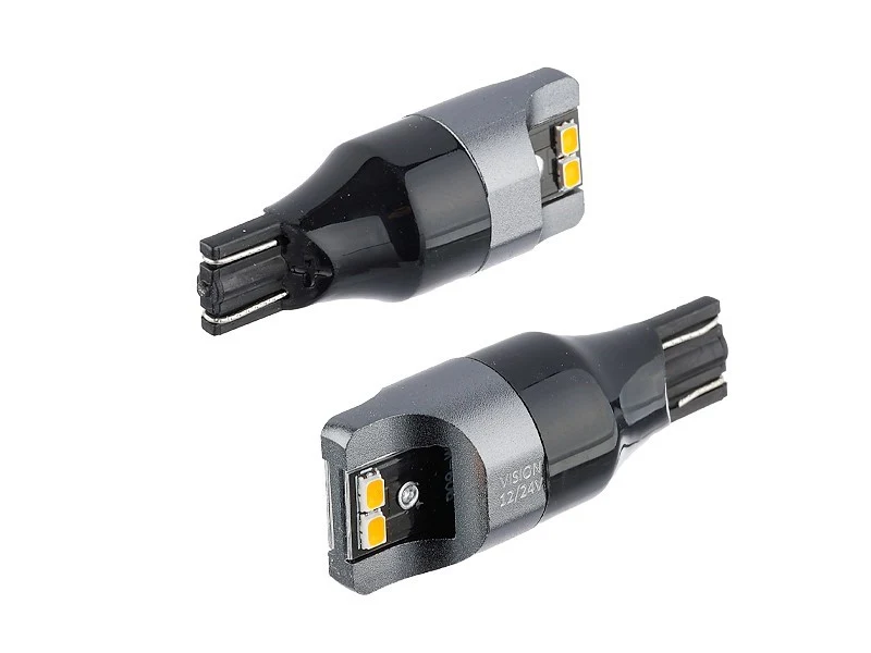Žarulja VISION W16W (T15) 12/24V 4x 3020 SMD LED, nepolarna, CANBUS, narančasta, 2 kom