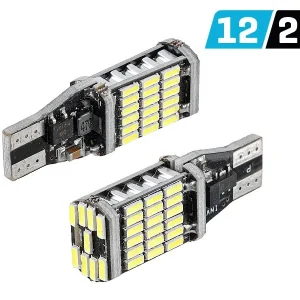 Žarulja VISION W16W (T15) 12/24V 45x 4014 SMD LED, nepolarna, CANBUS, bijela, 2 kom