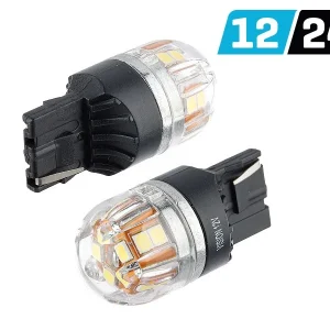 Žarulja VISION W21W (T20d) 12/24V 15x 2835 SMD OSRAM Chip, CANBUS, bijela, 2 kom