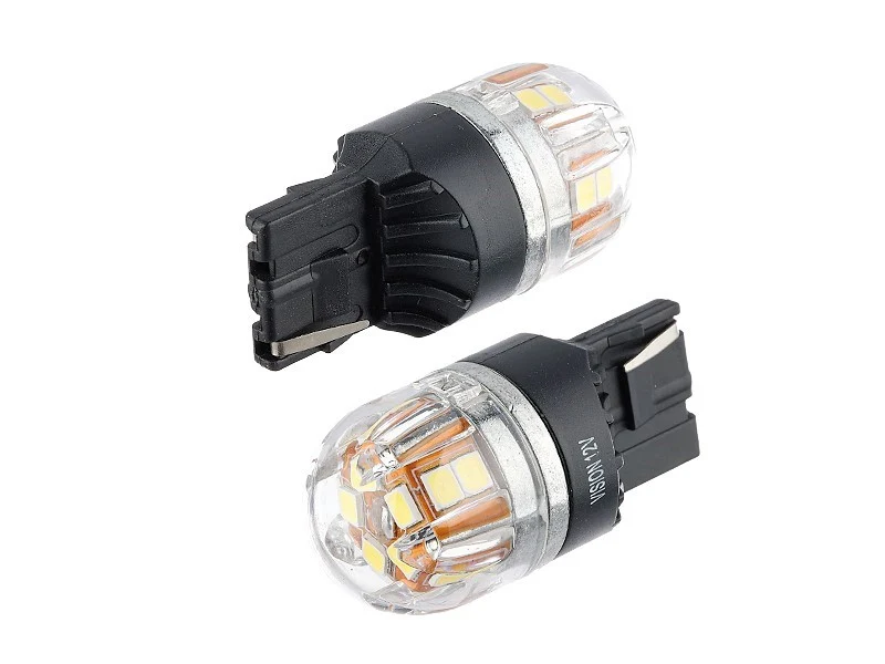 Žarulja VISION W21W (T20d) 12/24V 15x 2835 SMD OSRAM Chip, CANBUS, bijela, 2 kom