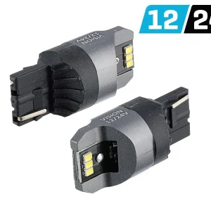 Žarulja VISION W21W (T20d) 12/24V 6x 3020 SMD LED, nepolarna, CANBUS, bijela, 2 kom