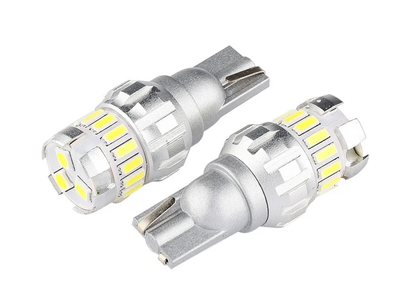 Žarulja VISION W5W (T10) 12/24V 15x 3014 + 3x 3030 SMD LED, nepolarna, CANBUS, bijela, 2 kom
