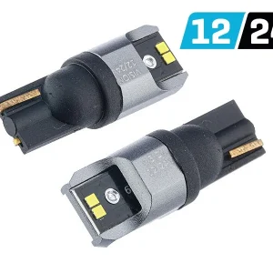 Žarulja VISION W5W (T10) 12/24V 4x 1616 SMD LED, CANBUS, bijela, 2 kom