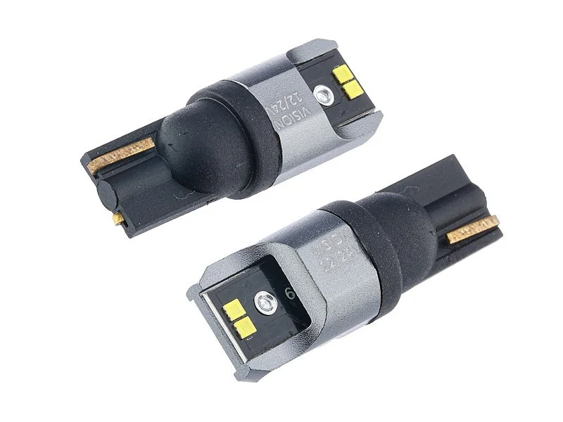 Žarulja VISION W5W (T10) 12/24V 4x 1616 SMD LED, CANBUS, bijela, 2 kom