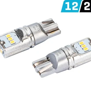 Žarulja VISION W5W (T10) 12/24V 9x 2016 SMD LED, CANBUS, bijela, 2 kom